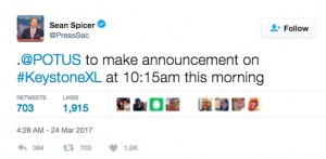 Donald Trump approves Keystone XL pipeline