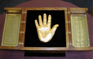 World's only gold cast of Nelson Mandela's hand could fetch up to $13 million