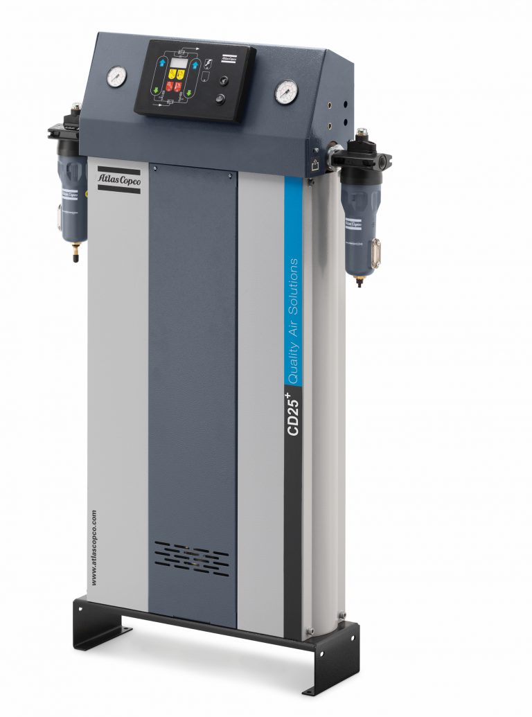 Energy savings of up to 90 with Atlas Copco CD+ desiccant air dryers