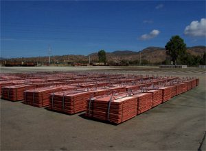 Copper falls as dollar firms amid virus worries