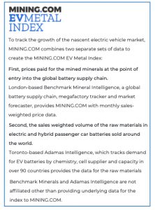 EV METAL INDEX - FAQ WHAT IS