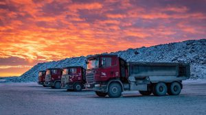 Underground Haul Trucks Credit: Agnico Eagle