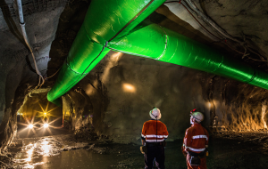 Gold mine under ground