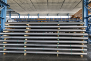 Billets of aluminium