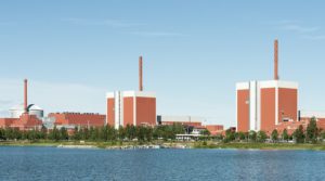 The three reactors of Olkiluoto Nuclear Power Plant in Eurajoki, Finland