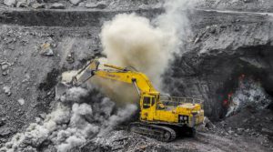 Jharia coal mine in India