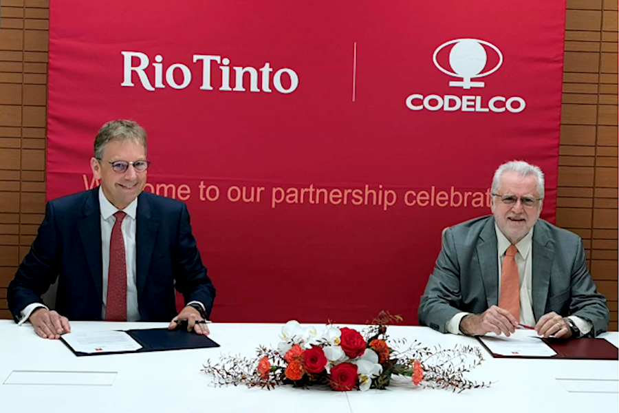 Rio Tinto e Codelco fazem parceria para encontrar mais cobre no Chile