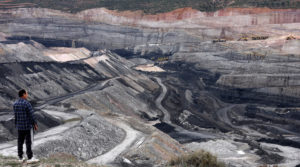 Coal mine in Estercuel, province of Teruel, Spain.