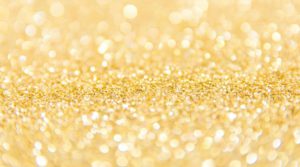 Gold particles.