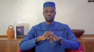 Senegalese opposition coalition candidate Ousmane Sonko