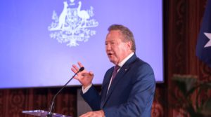 Andrew Forrest, Fortescue Metals' chairman.