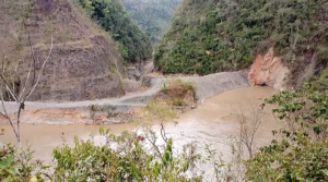 Mining operation by the Tipuani River