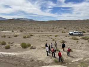 American Lithium technical advisor and director Ted O'Connor at the TLC project, host to the states biggest lithium resource