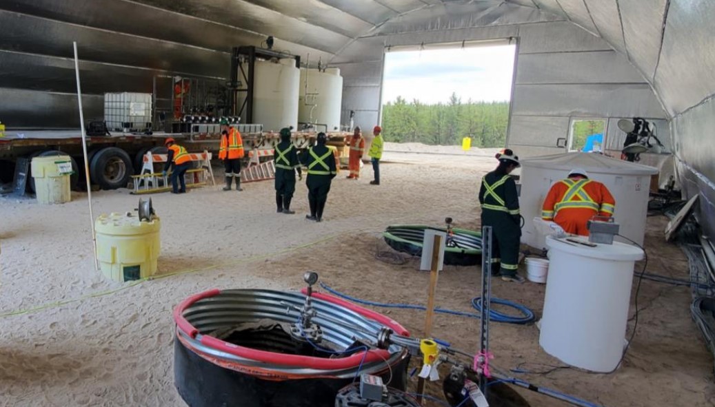 Denison builds Canada’s first new type of uranium mine