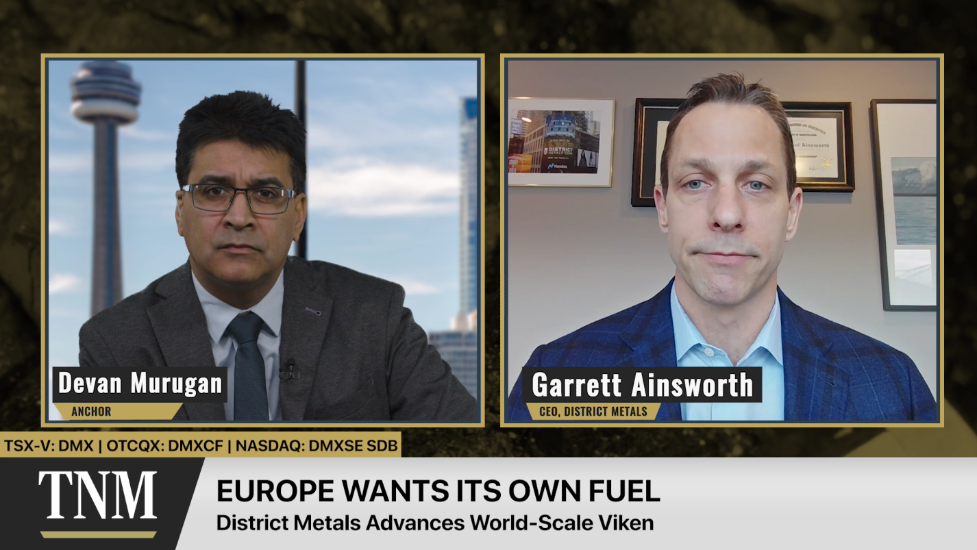 JV video: District Metals readies Viken study as Sweden reopens uranium