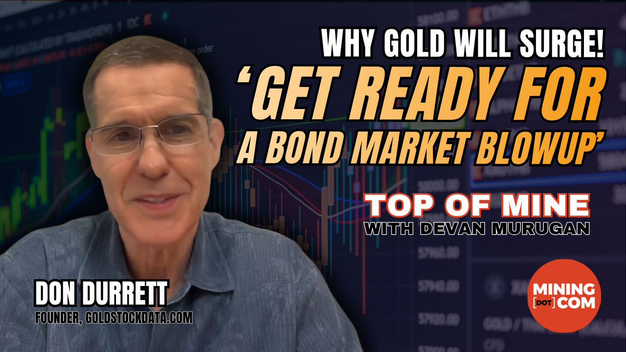 Don Durrett: Gold pullback signals a much bigger move ahead