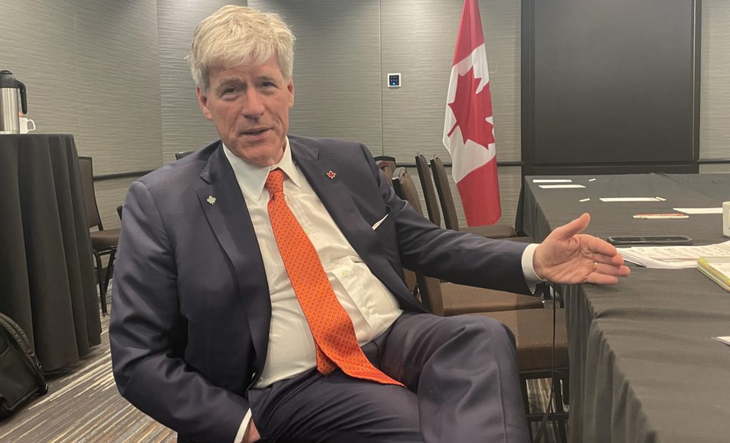 Canada's Energy and Natural Resources Minister Tim Hodgson