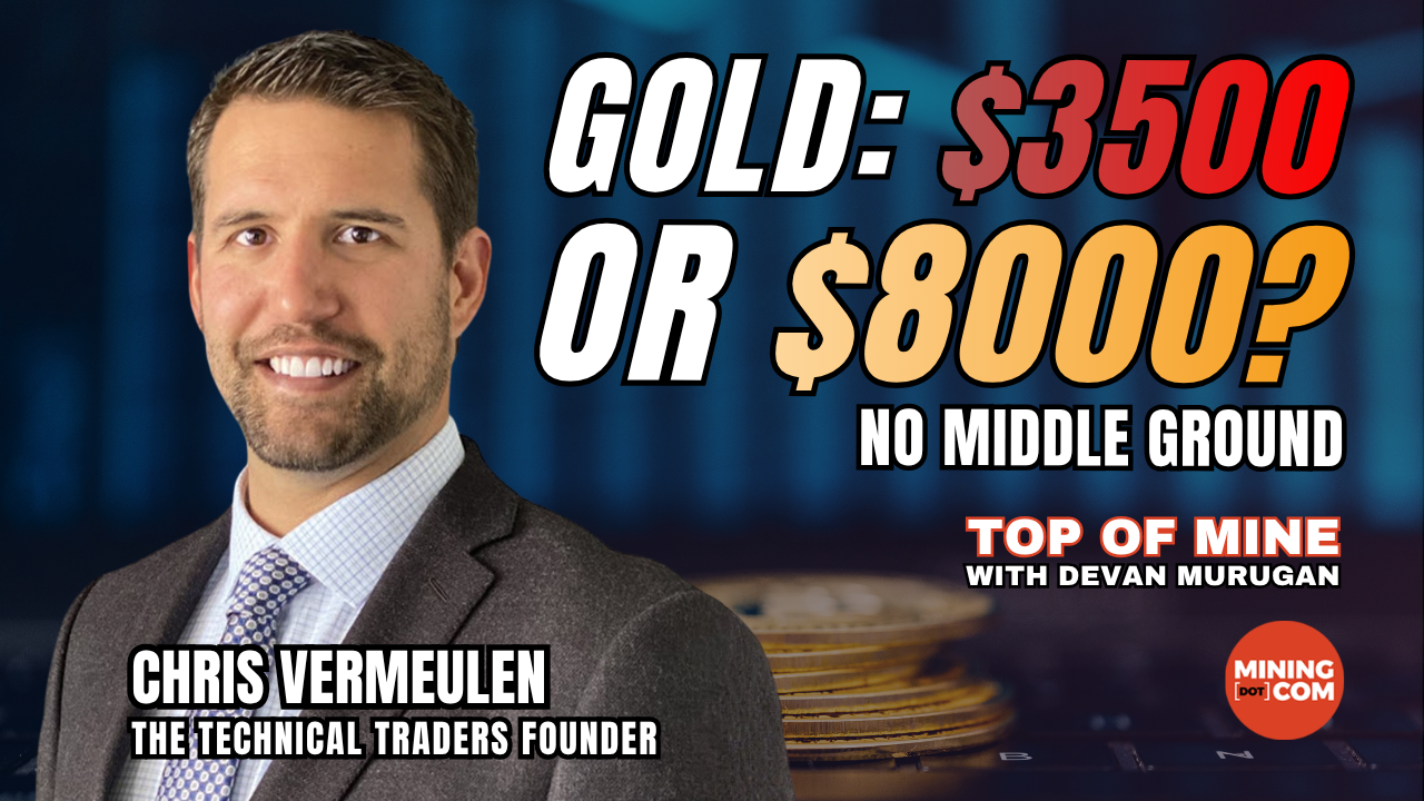 Gold price could reach $8,000 — but Vermeulen warns of sharp volatility ahead