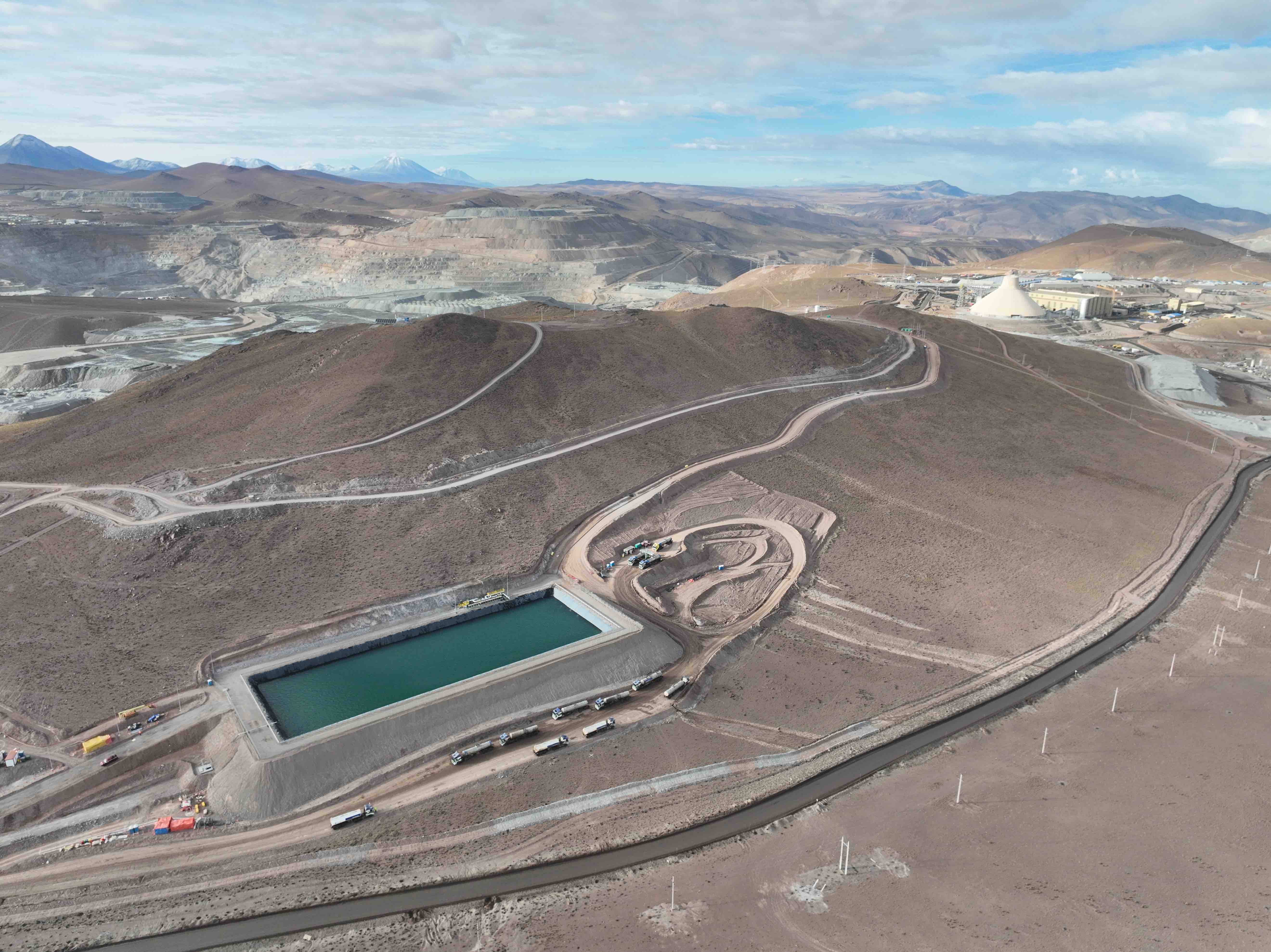 Techint completes seawater pumping system for Chile’s Collahuasi mine