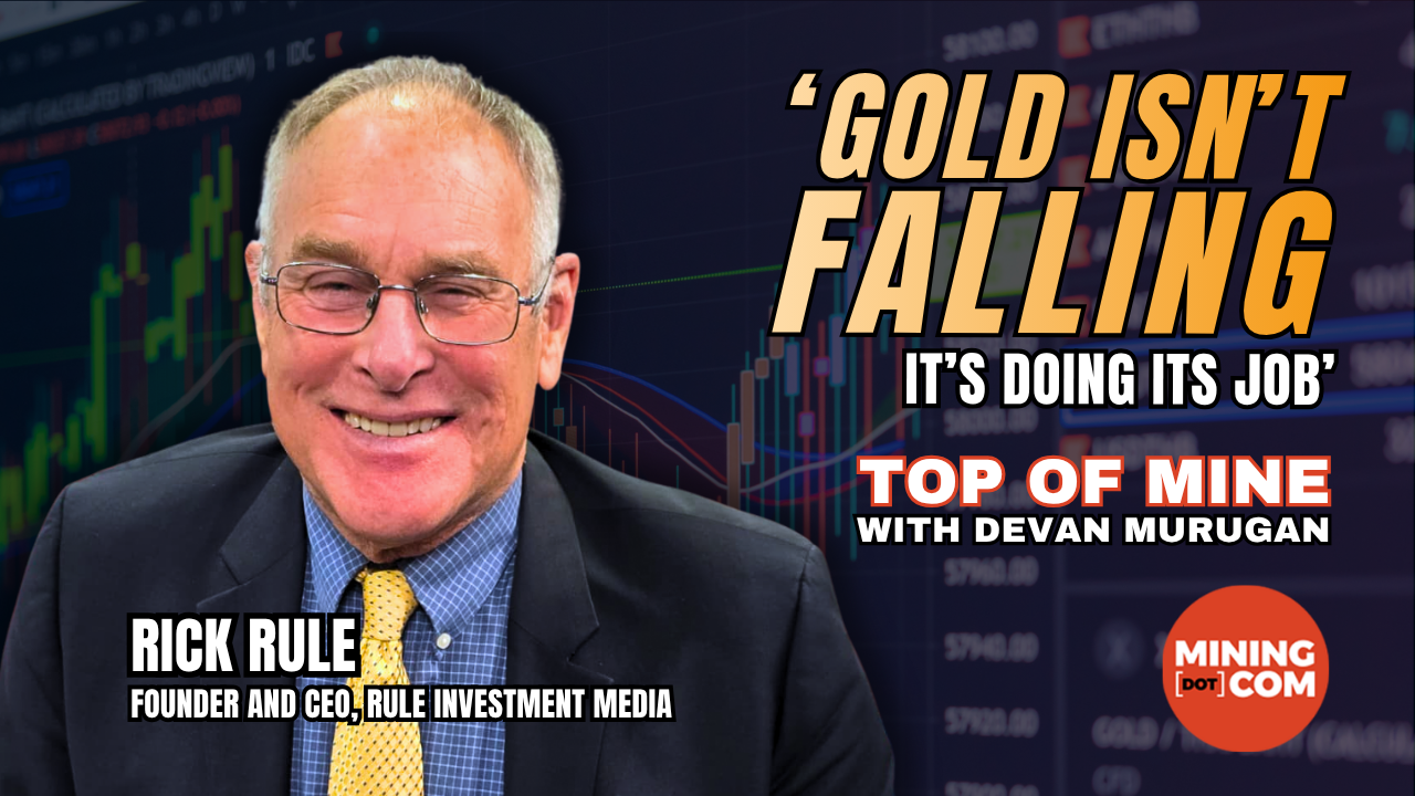 Gold has “done its job” — Rick Rule on market shift after ceasefire