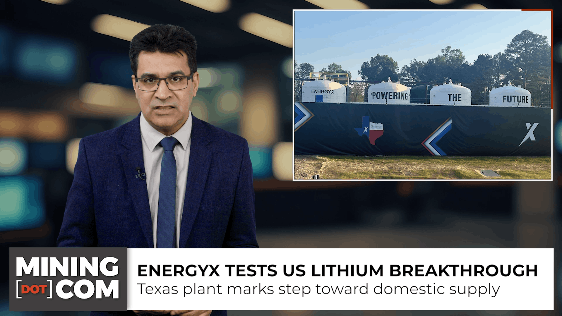 EnergyX launches first US direct lithium extraction plant in Texas