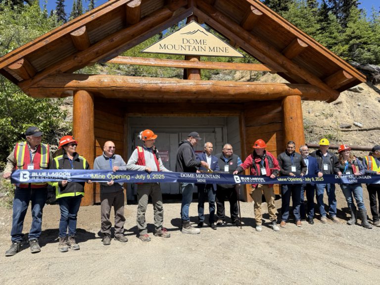 Blue Lagoon achieves commercial production at Dome Mountain gold-silver project in BC  