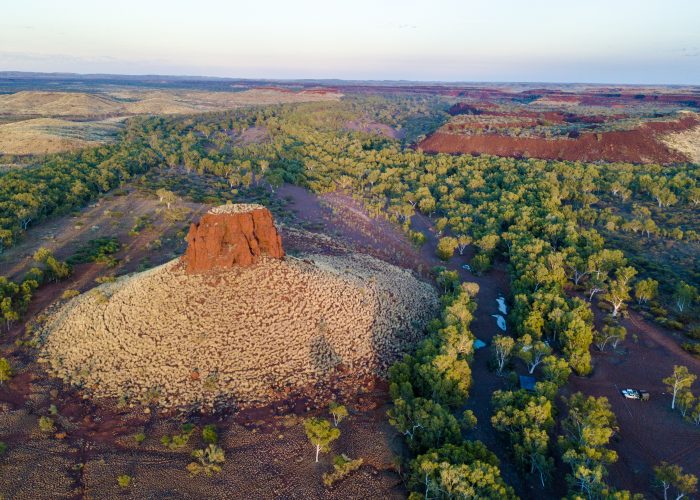 Rio Tinto’s water use dries sacred waterhole, Aboriginal group says