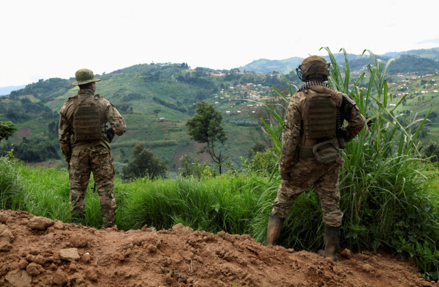 Congo in talks with private trainers for guard to protect mines