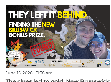 The clues led to gold: New Brunswick treasure finally found