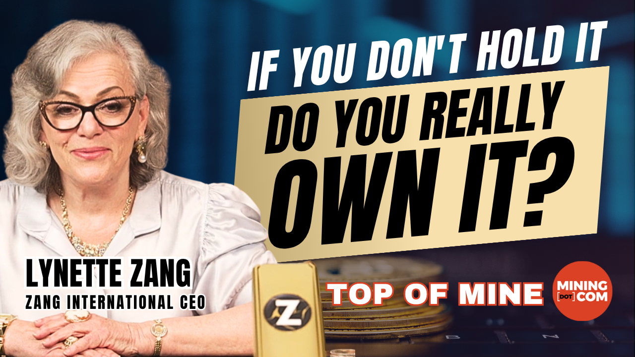Lynette Zang: Why owning physical gold matters more than ever